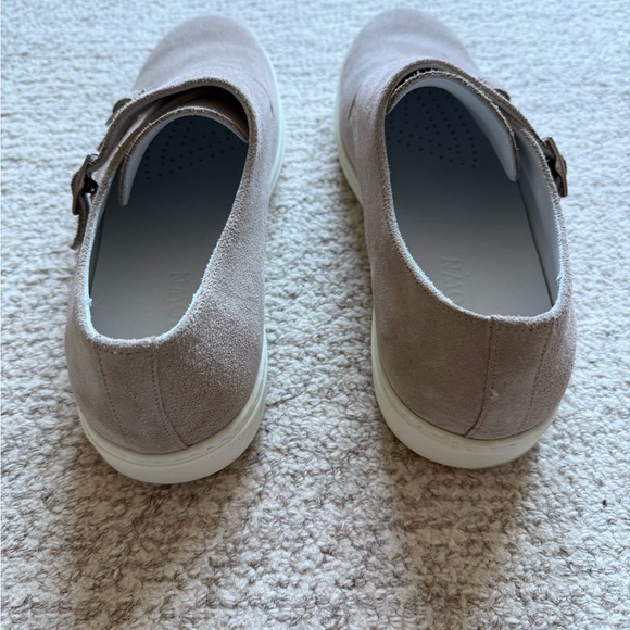 G. Brown Jaxon Suede Monk Strap Shoe, Men’s size 12, Taupe main image 9